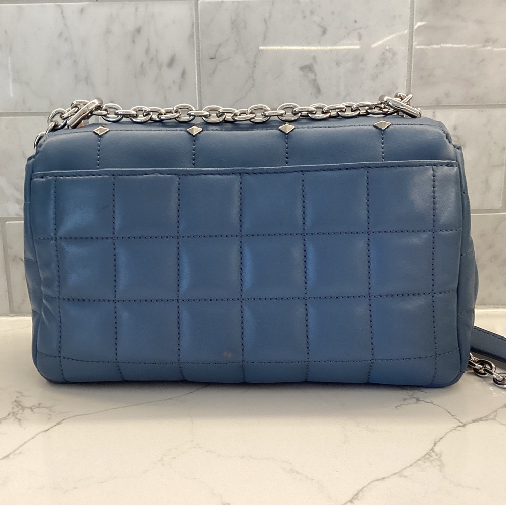 Michael Kors Large ‘Soho’ Studded, Quilted Bag Leather with - Picture 5 of 16